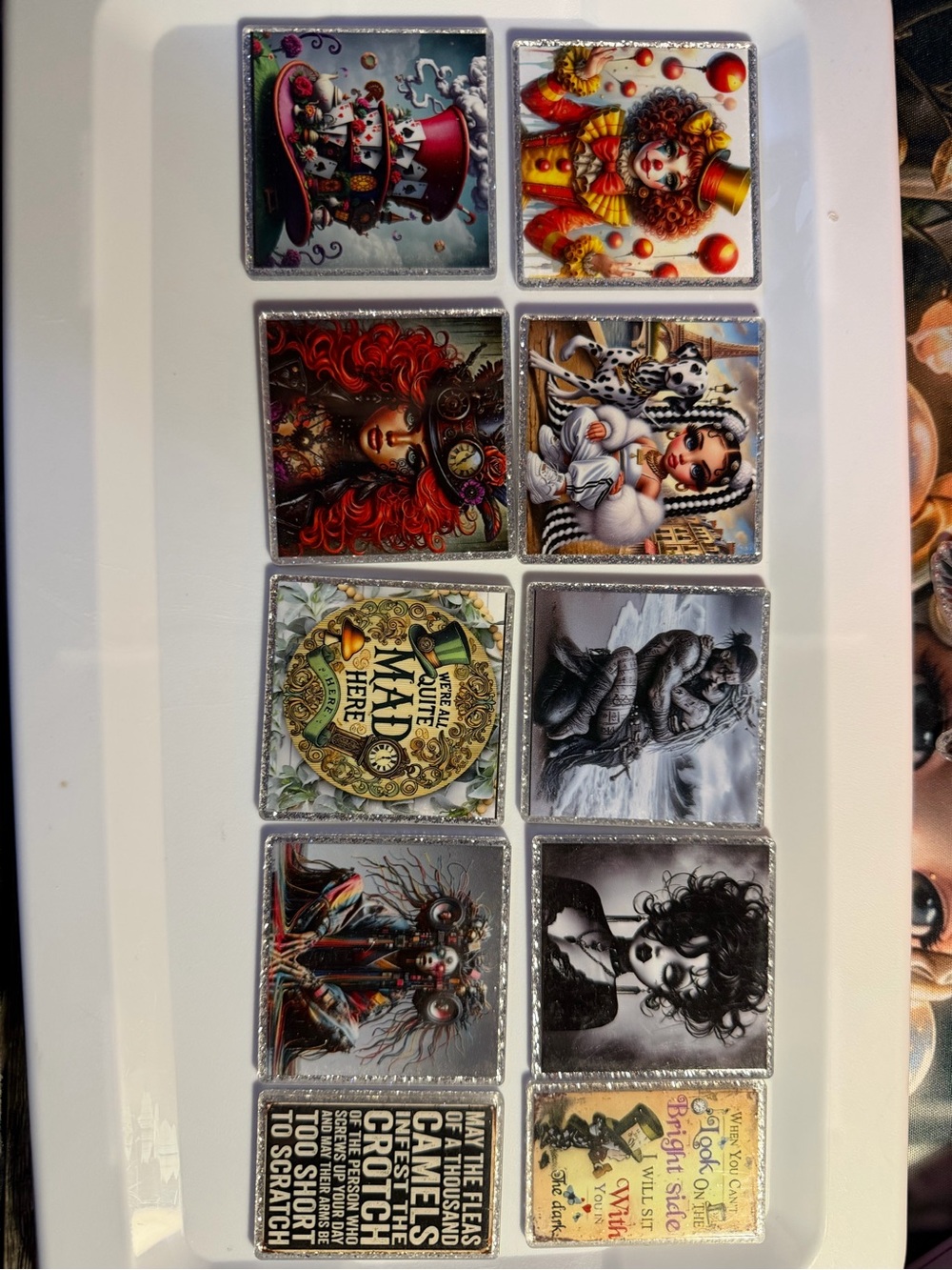 Assorted Acrylics